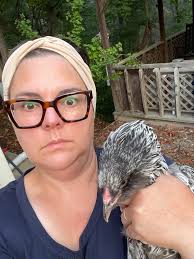 I love all of them, but I am obsessed with the little black one in the  front😍 I let them mingle with all the adult chickens throughout the day  and then they