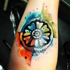 Then consider this one, which features not only the four nation symbols, but also the moon and ocean spirits as well as the white lotus tile. Getting My First Tattoo Atla White Katelyn Mccaigue Facebook