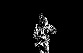 Fett I Need To Stencil This Wallpaper Star Wars Star Wars Nerd Black And White Wallpaper
