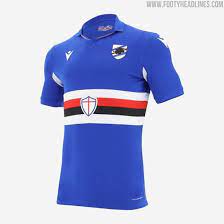 The bologna based company have become the official teamwear supplier for a number of the world's top sides. Macron Sampdoria 20 21 Home Kit Released Footy Headlines Soccer Shirts Shirts Soccer Kits