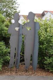 Skulpturenpaar Metal Sculpture Sculptures Garden