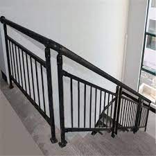 There are over 400 stainless steel fittings and nearly 1000' of stainless steel cable that make up the railings. Modern Tubular Design For Stairs