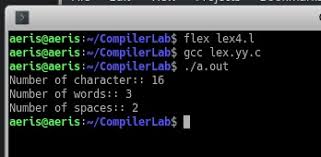 The same letter cell may not be used more than once. Lex Code To Count And Print The Number Of Total Characters Words White Spaces In Given Input Txt File