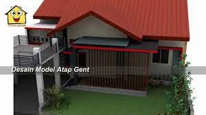Desain atap rumah minimalis di atas menggunakan atap gelombang alderon rs roma yang memiliki gelombang minimalis yang sangat cocok untuk atap rumah minimalis anda. Desain Model Atap Genteng Rumah Minimalis Dan Kokoh Youtube