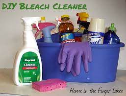 Diy Bleach Cleaning Spray Recipe Diy Cleaning Spray Homemade Cleaning Products Cleaning Spray