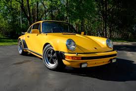 Image result for Rallye Yellow 1977 Porsche