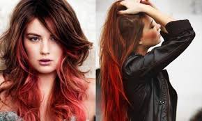 As your hair grows out, your dark section will overtake your light section until you eventually can chop all the bleached bits off. How To Do Ombre On Your Hair Yourself Painting Technique