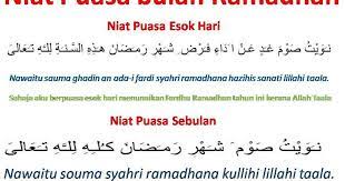 Doa Sahur Dan Buka Puasa Mutih