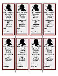 Treat Students To Free Sherlock Holmes Bookmarks Eight Bookmarks Are On A Page Which Reduces Copying Homeschool Classes Writing Activities Teaching Resources