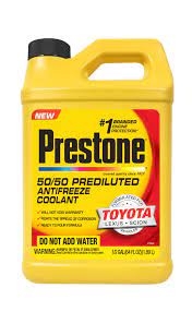 After you've found the right coolant & antifreeze part type, compare the various brand products using the 289,399 reviews we have for your toyota sienna. Prestone Prediluted Antifreeze Coolant Formulated For Toyota Lexus Vehicles Walmart Com Walmart Com