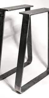 flat bar bench legs iron table steel diy martha kitchen cart