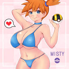 misty (pokemon and 2 more) drawn by misune_art | Danbooru