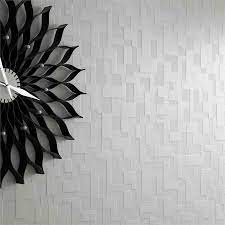 Wallpaper Shape G 52cm 10m Checkers White 30 179 Bunnings Warehouse Modern Wallpaper Designs Contemporary Wallpaper Checker Wallpaper