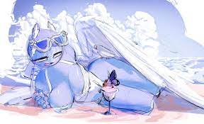1girls angel wings beach countryhumans countryhumans girl oceanic  pallete partially clothed united nations (countryhumans) 