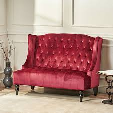 We did not find results for: Buy Leona Traditional High Back Tufted Winged Fabric Loveseat By Gdfstudio On Dot Bo