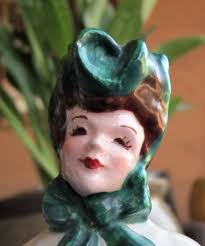 Vintage Florence Ceramics California Elaine Figure Circa 1960s Ships FREE