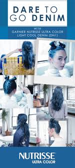 Make A Bold Statement With The Hottest Hair Color Shades Of The Moment Choose From Light Cool Denim Dark Intense Hair Color Shades Hot Hair Colors Denim Hair