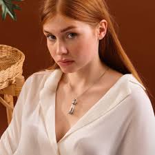 Sterling Silver Memorial Necklace: Glass Vial Keepsake for Ashes or Hair