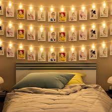 Maybe you would like to learn more about one of these? 40 Pcs Led Photo Clip Lights Usb Powered Bedroom Decoration Photos Lights Twinkling Fairy String Lights Home Wall Christmas Room Birthday Party On Onbuy