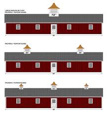 Cupola Sizing Charts Valley Forge Cupolas And Weathervanes