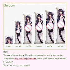 Dakimakura Anime Futa Club Character Cosplay Accessories Cute Hugging Body  Pillow Case - AliExpress