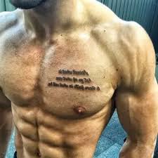 Tatuajes En El Pecho Para Hombres En El 2022