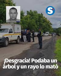Henry Domingo Tello, de 42 años de edad, perdió la vida producto del  impacto de un rayo, en la comunidad de La Pita, situada en el distrito de  Alanje, en Chiriquí. Testigos