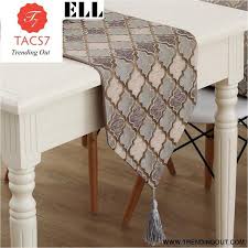 Table Runners Trending Accessories Modern Table Runners Embroidered Table Runner Modern Table