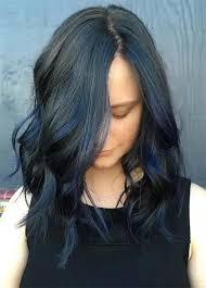 Looking for hair dye colors and fresh hair color ideas for a new season? Slight Aquamarine Blue Balayage Without Bleaching Blue Hair Denim Hair Balayage Hair