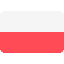 Poland flag icons set, national flag of poland symbols. Poland Free Flags Icons