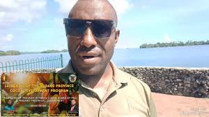 Tomorrow live at the Bates oval in Madang Province; The Launching of the  Madang Cocoa Development Program., Please come and be part of the program.,  Our media team will