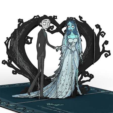 Corpse Bride "With This Hand" Pop-Up Card