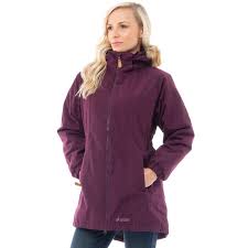 Trespass jacke kaufen die hochwertigsten trespass jacken im überblick. Trespass Damen Celebrity Isolierte Wasserdicht Performance Jacke Dunkellila
