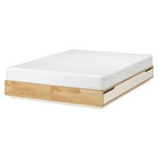 Kostenlose lieferung an den aufstellort sowie kostenlose rückgabe für qualifizierte artike. Mandal Bettgestell Mit Schubladen Birke Weiss 140x202 Cm Ikea Schweiz