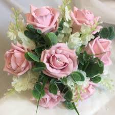 Sinofloral offers an affordable price on this collection as we manufacture them all year round. A Flower Girl S Posy Of Foam Roses Choice Of Over 35 Colours Foam Roses Flowers Rose