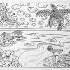 Here is beach coloring pages picture for you. 1