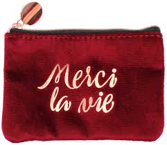 Porte Monnaie En Velours Rouge Merci La Vie Bags And Umbrellas Gifts Renaud Bray Merci d'avoir choisi mon dé rouge ! porte monnaie en velours rouge merci la vie bags and umbrellas gifts renaud bray