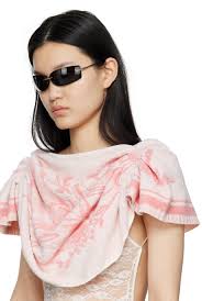 BONNIE CLYDE Black & Silver Bambi Sunglasses Bonnie Clyde