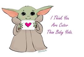 These funny words will surely make you laugh and if you're for valentine's day, i want 1 million dollars. Baby Yoda Printable Valentine S Day Cards Instant Download