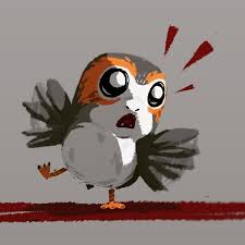 Porg Star Wars The Last Jedi Star Wars Art Star Wars Nerd Star Wars Artwork