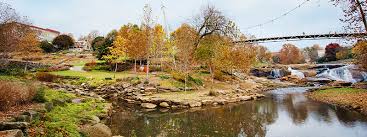 Greenville Sc Official Website Autumn Park Park Pedestrian Bridge