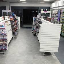New Flooring For Game Stores Retail Design World Game Store Luxury Vinyl Flooring