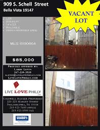 Build Able Lot In Highly Desirable Bella Vista Neighborhood New Construction Is Happening All Around And Philadelphia Real Estate Bella Vista New Construction