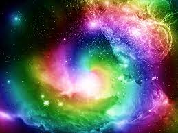 Rainbow Space Mermaid Christmas Artwork Color Inspiration
