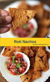 Roti Nachos Healthy Indian Snacks Indian Food Recipes Vegetarian Vegetarian Snacks