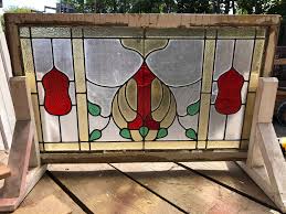 Ic3308 Antique Stained Glass Window Legacy Vintage Building Materials Antiques I would like to find a wow!! ic3308 antique stained glass window