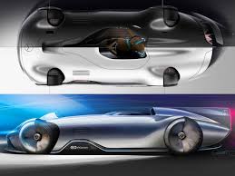 For example, digital content can be experienced over the entire front's dashboard surface. Mercedes Benz Vision Eq Silver Arrow Concept Design Gallery Car Body Design