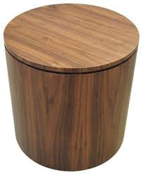 Round Wood Cylinder End Table Google Search Side Table Side Table Wood Table