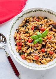 Now — her original recipe calls for marinating the tomatoes for 4 hours in olive oil, basil, and garlic sauce — but i do not have 4 hours to wait for a pasta dish. Rotini Pasta Salad With Sun Dried Tomatoes Cooking With Mamma C