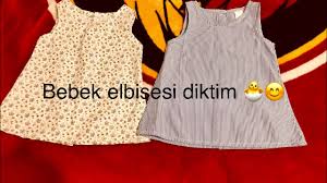 bebek elbisesi dikimi kardesimle internetten satis yaptik youtube degistirilmis giysiler bebek elbisesi bebek